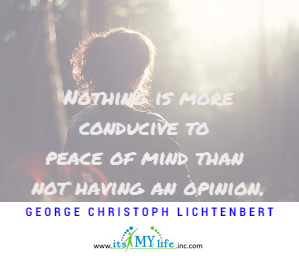 George Christoph Lichtenbert Quote