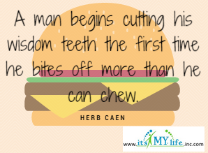 Herb Caen Quote